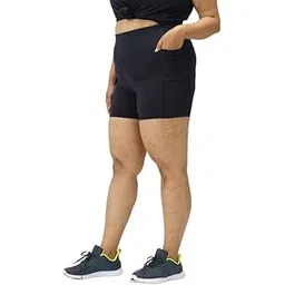 spirit animal High Waist Shorts for Women Workout | Shorts for Women Sportswear | Shorts with Pockets for Women | Dry Fit Cycling Shorts for Women | High Waist Shorts Women-picture-44