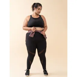 SPIRIT ANIMAL Plus Size Non-Padded Seamless Sports Bra-picture-16