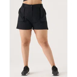 SPIRIT ANIMAL Plus Size Women High-Rise Shorts-picture-15