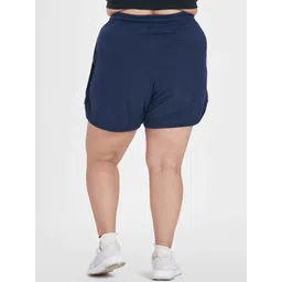 SPIRIT ANIMAL Women Plus Size Mid Rise Cotton Sports Shorts-picture-17