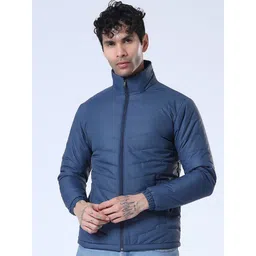 Spirit Men Stand Collar Solid Lightweight Puffer Jacket-picture-29