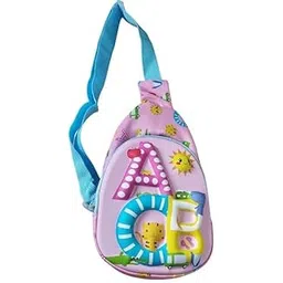 spocco | Kids Chest Bag Cartoon Print Bag for Kids One Side Shoulder Bag, Cross Body Bag for Kids, Travel Chest Bag, Sling Bag, Crossbody Chest Sling Bag, Gift for Boys Girls - CB27-picture-21