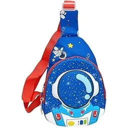 spocco | Kids Chest Bag Cartoon Print Bag for Kids One Side Shoulder Bag, Cross Body Bag for Kids, Travel Chest Bag, Sling Bag, Crossbody Chest Sling Bag, Gift for Boys Girls - CB35-picture-28