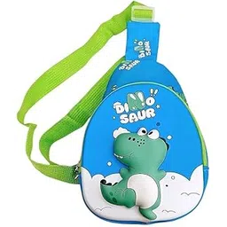 spocco | Kids Chest Bag Cartoon Print Bag for Kids One Side Shoulder Bag, Cross Body Bag for Kids, Travel Chest Bag, Sling Bag, Crossbody Chest Sling Bag, Gift for Boys Girls - CB41-picture-34