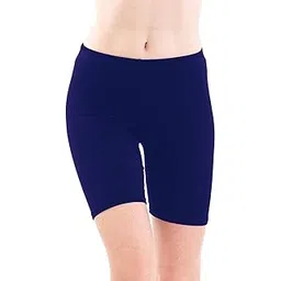 Sport Shorts Compression Woman Skin Regular Fit Shorts Blue M_Size-picture-46