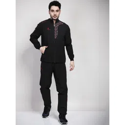 SPORT SUN Abstract Printed Mid-Rise Sweatshirt With Track Pant-picture-20