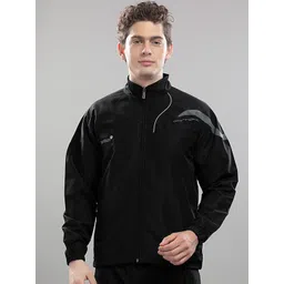SPORT SUN Men Mock Collar Solid Lightweight Sporty Jacket-picture-33