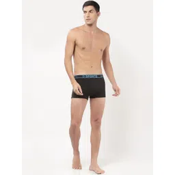 Sporto by Macho Men Pack Of 2 Anti-Rash Trunks Sprto_M1022-B(1)-Prt(1)-S-Black_Partol image 5