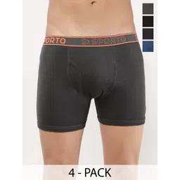 Sporto by Macho Men Pack Of 4 Short Trunks-picture-26