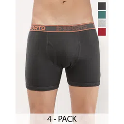 Sporto by Macho Men Pack Of 4 Short Trunks-picture-16