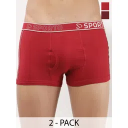 Sporto by Macho Pack Of 2 Cotton Breathability Trunk-picture-26
