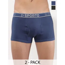 Sporto by Macho Pack Of 2 Low-Rise Trunk-picture-11