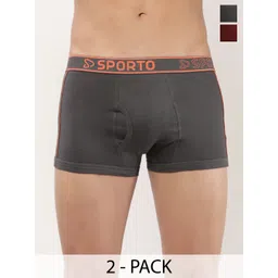Sporto by Macho Pack Of 2 Low-Rise Trunk-picture-38