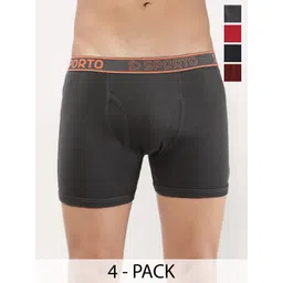 Sporto by Macho Pack Of 4 Mid-Rise Trunks-picture-26