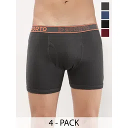 Sporto by Macho Pack Of 4 Mid-Rise Trunks-picture-23