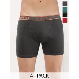 Sporto by Macho Pack Of 4 Mid-Rise Trunks-picture-19