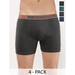 Sporto by Macho Pack Of 4 Mid Rise Trunks-picture-36