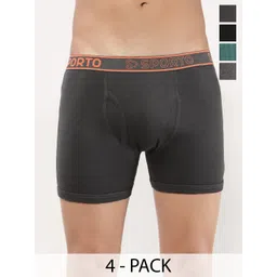 Sporto by Macho Pack Of 4 Mid-Rise Trunks-picture-13
