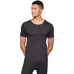 sporto (Macho Ultima Thermal Top | Round Neck & Half Sleeves | Ultra-Thin, Feather-Soft Fabric | Triple Insulated for Extra Warmth | Solid|for Men's-picture-49
