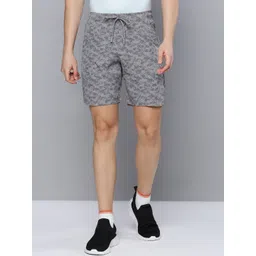 SPORTO Men Abstract Printed Dry Fit Sports Shorts-picture-28