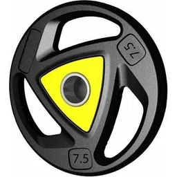 sports era 15 kg Olympic Triangle Weight Plates (7.5x2 )- 30 mm Hole Home Gym Combo-picture-21