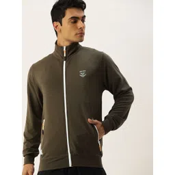 Sports52 wear Men Olive Green Lightweight Training Sporty Jacket-picture-20