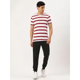 Sports52 wear Striped Training T-Shirt With Joggers-picture-14