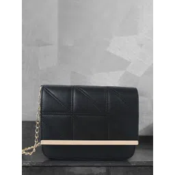 SPOTIC Structured Sling Bag with Quilted-picture-39