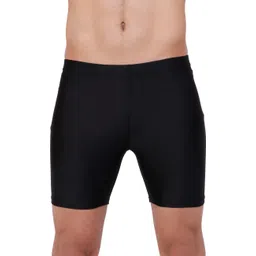 spotinger Solid Men Black Tights-picture-48