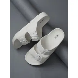 Spotwalk Men Croslite Slip-On Flip Flops-picture-26