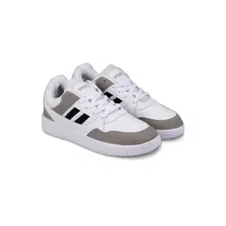 Spotwalk Men Synthetic Leather Round Toe Sneakers Casual Shoes image 3