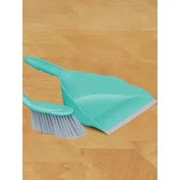 SPOTZERO by MILTON Green Dustpan Set With Brush-picture-26