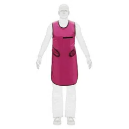 Spox 0.25mm Vinyl Pink Lead Apron with Collar-picture-19