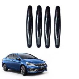 SPREADX Plastic Car Compact Black Colour Elegant Door Guard Protection Universal Type  Suitable for Maruti Suzuki Nexa Ciaz Type-2 (Set of 4 Pcs)-image-34
