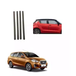 SPREADX Plastic Stylish Car Bendable Door & Bumper Guard Long Length Universal fit Black Colour Suitable for Datsun Go Plus (Set of 4 Pcs)-picture-17