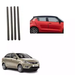 SPREADX Plastic Stylish Car Bendable Door & Bumper Guard Long Length Universal fit Black Colour Suitable for Tata Zest (Set of 4 Pcs)-picture-21