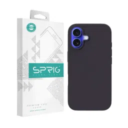 Sprig Back Cover for iPhone 16 Plus (Grey)-picture-26