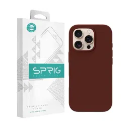 Sprig Back Cover for IPHONE 16 PRO MAX (Brown)-picture-19