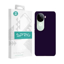 Sprig Back Cover for IQOO Z9S 5G (Purple)-picture-32