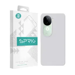Sprig Back Cover for IQOO Z9S 5G (White)-picture-43