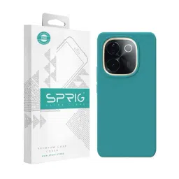 Sprig Back Cover for IQOO Z9S PRO (Blue)-picture-22