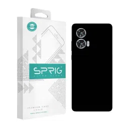 Sprig Back Cover for MOTOROLA EDGE 50 FUSION (Black)-picture-18