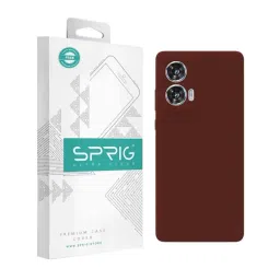 Sprig Back Cover for MOTOROLA EDGE 50 FUSION (Brown)-picture-15