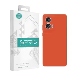 Sprig Back Cover for MOTOROLA EDGE 50 FUSION (Orange)-picture-28
