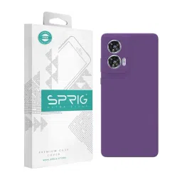 Sprig Back Cover for MOTOROLA EDGE 50 FUSION (Purple) image 1
