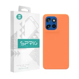 Sprig Back Cover for MOTOROLA EDGE 50 NEO (Orange)-picture-28
