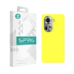Sprig Back Cover for Oppo Reno 11 5G (Yellow)-picture-30