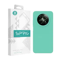 Sprig Back Cover for Realme 12X 5G (Blue)-picture-20