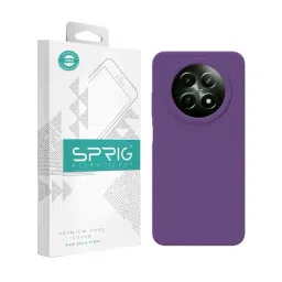 Sprig Back Cover for Realme C65 5G (Purple)-picture-30