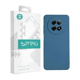 Sprig Back Cover for REALME NARZO N65 5G (Blue)-picture-42